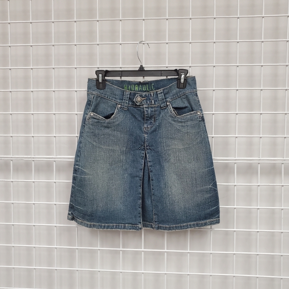 Hydraulic Jeans Skirt